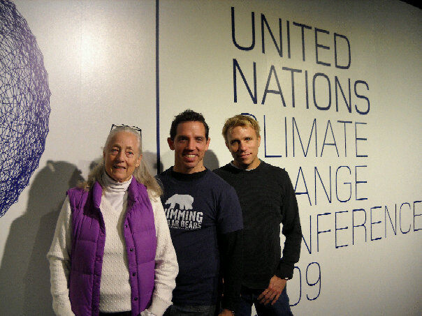 Mel performs Swimming at UN Climate Summit, Copenhagen